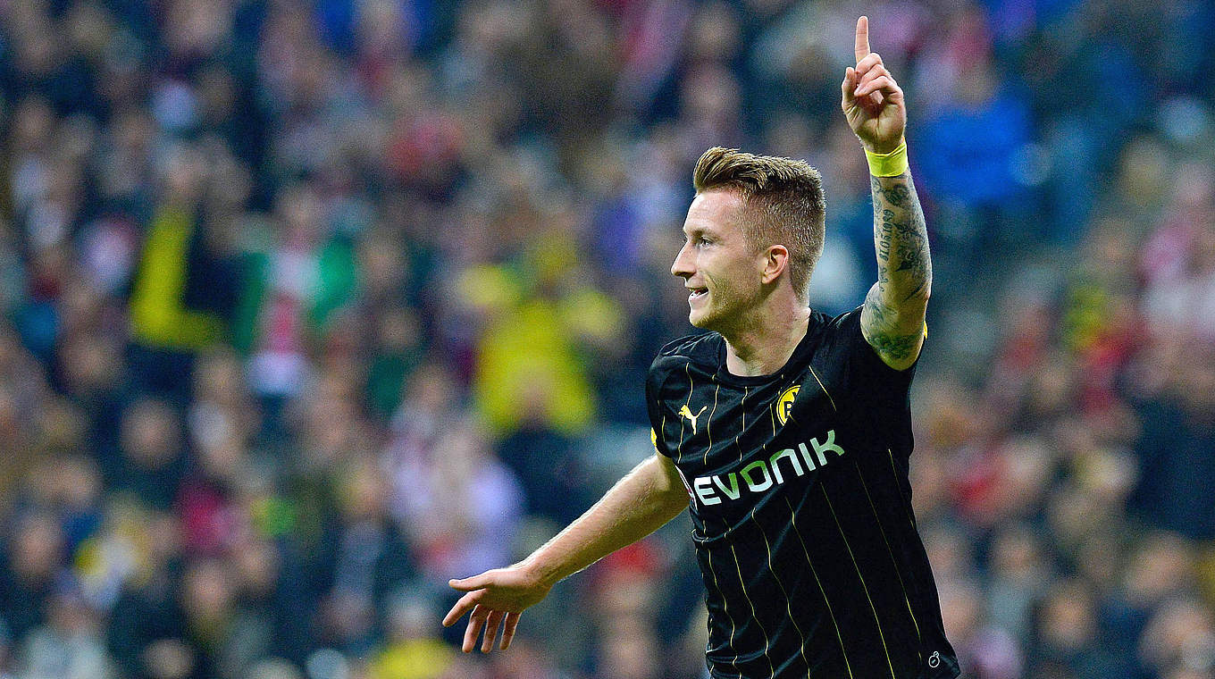 Marco Reus from BVB is a candidate in midfield © 2014 Getty Images for MAN
