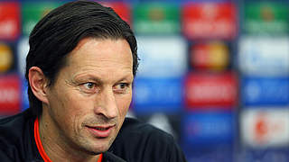 Erwartet gegen Monaco ein schweres Spiel: Bayer-Trainer Roger Schmidt © 2014 Getty Images