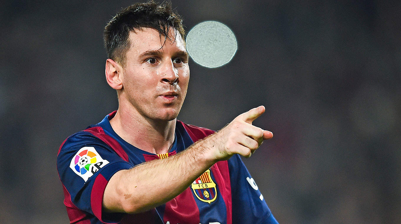 Knapp vor Neuer: Lionel Messi © 2014 Getty Images
