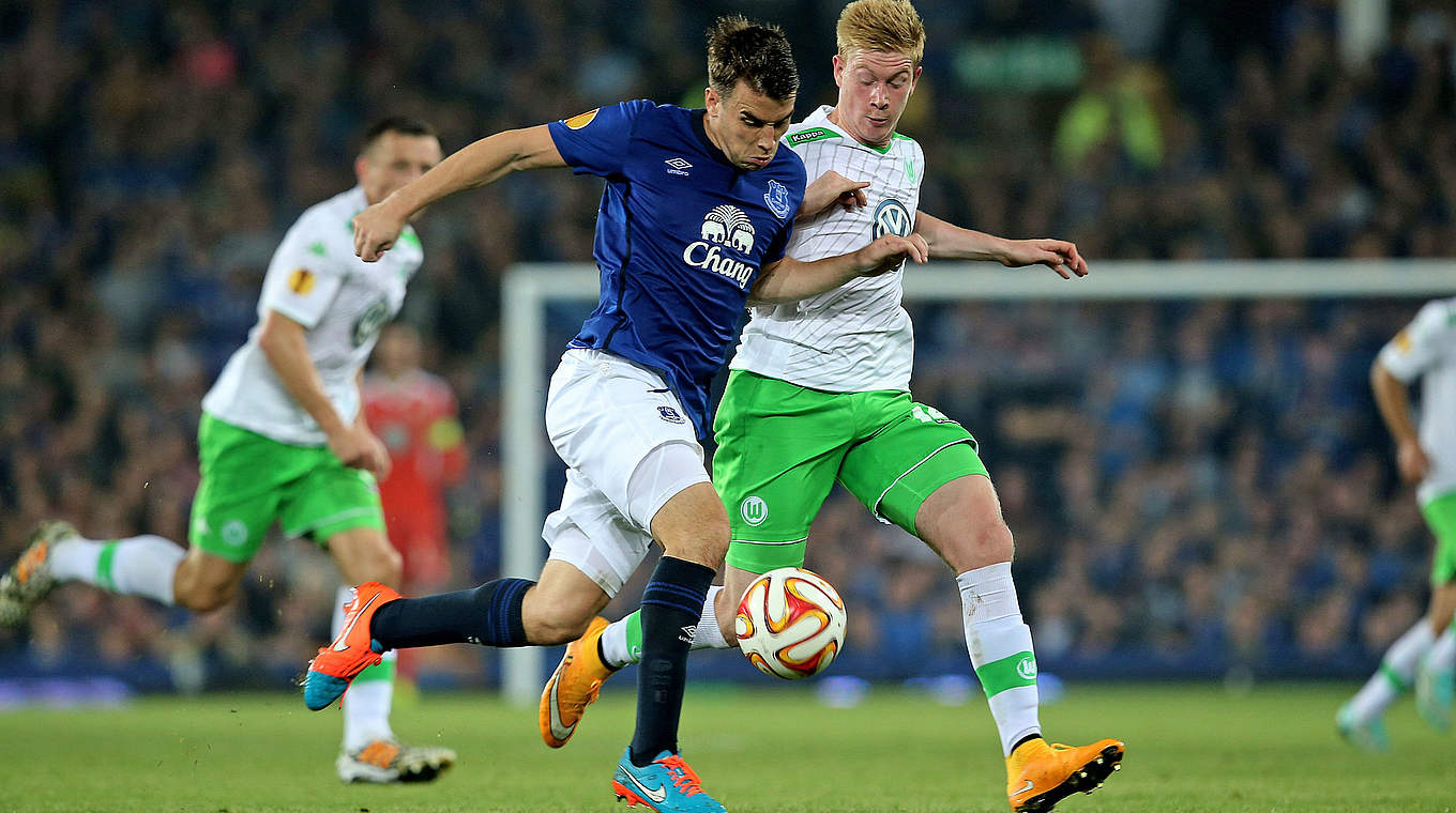 Hoffnungsträger der Wolfsburger: Kevin De Bruyne (r.) © 2014 Getty Images