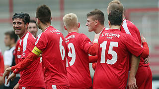 Bereit für`s Derby: Union Berlin II © 2014 Getty Images