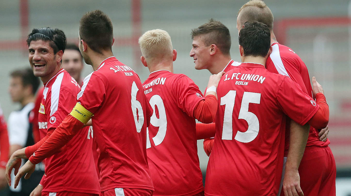 Bereit für`s Derby: Union Berlin II © 2014 Getty Images