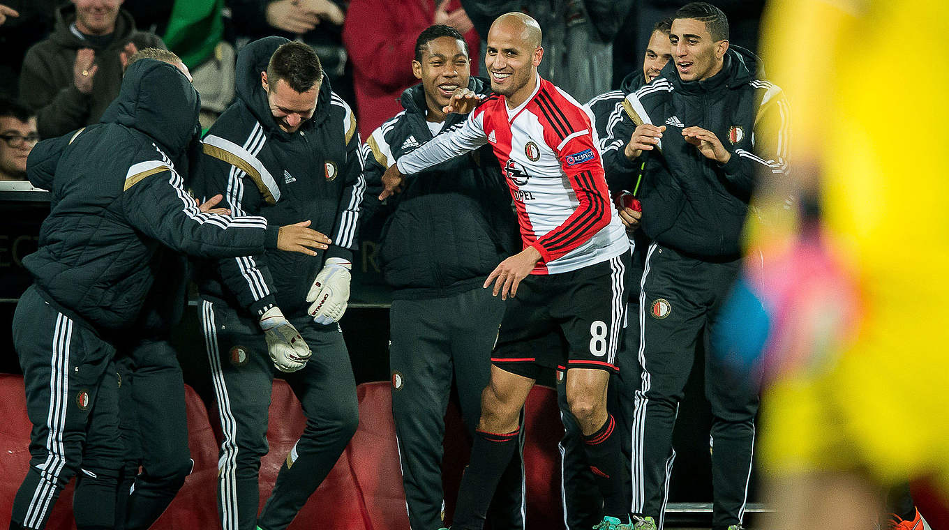 Torschütze für Feyenoord gegen Sevilla: Karim El Ahmadi © afp