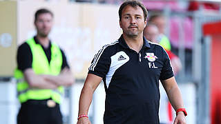 Remis gegen Meppen: RB Trainer Frank Leicht © 2014 Getty Images