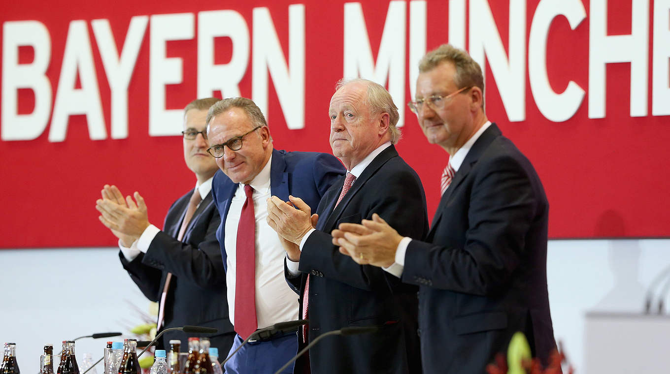 Jahreshauptversammlung der Bayern: Neue Rekordzahlen © 2014 Getty Images
