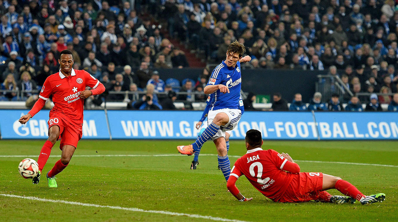 101 Tore für Schalke in Pflichtspielen: Klaas-Jan Huntelaar © 2014 Getty Images