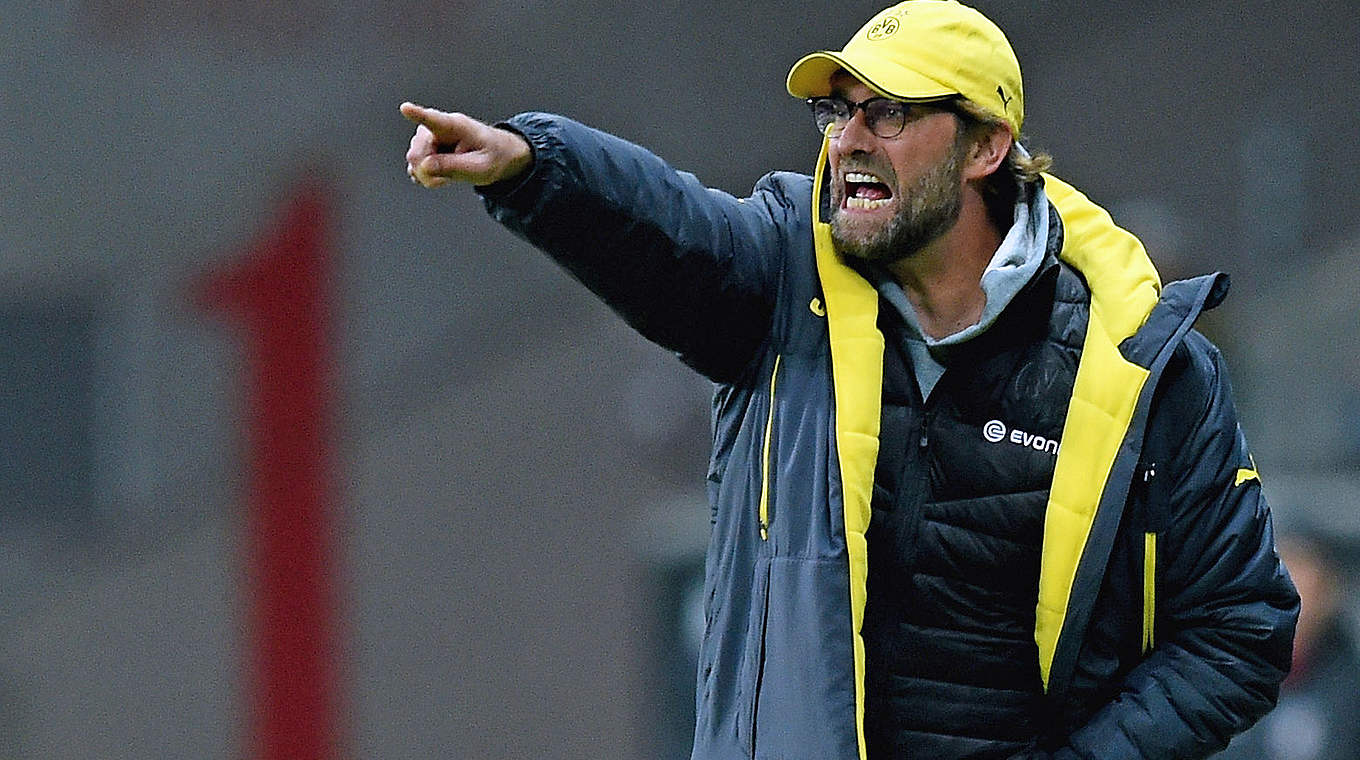 Auf dem letzten Platz angekommen: Jürgen Klopp und der BVB © 2014 Getty Images