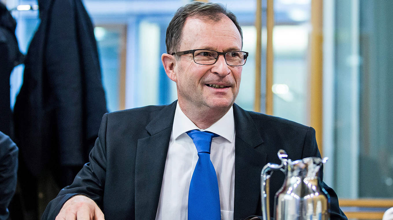 Vorsitzender des DFB-Sportgerichts: Hans E. Lorenz © 2014 Getty Images
