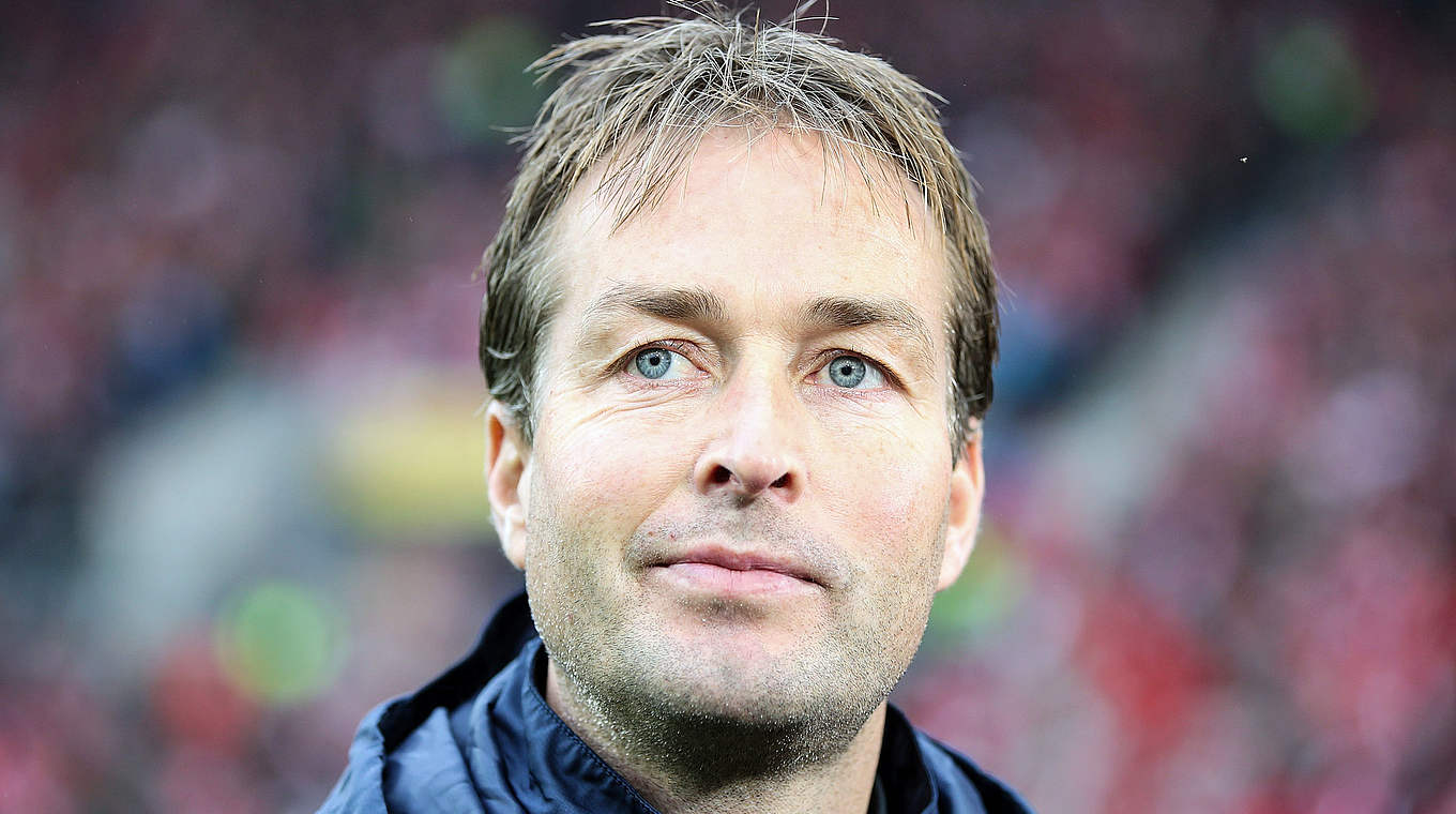 Hofft auf nächsten Dreier: Mainz-Trainer Kasper Hjulmand © 2014 Getty Images