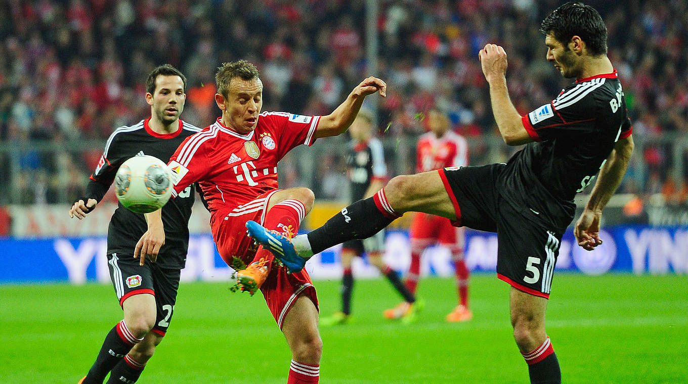 Das Spitzenspiel heute Abend: Bayern München gegen Bayer Leverkusen © 2014 Getty Images