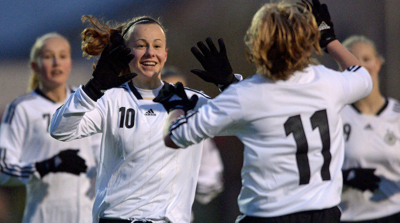 Traf doppelt: Lena Lattwein (l.) © 2014 Getty Images