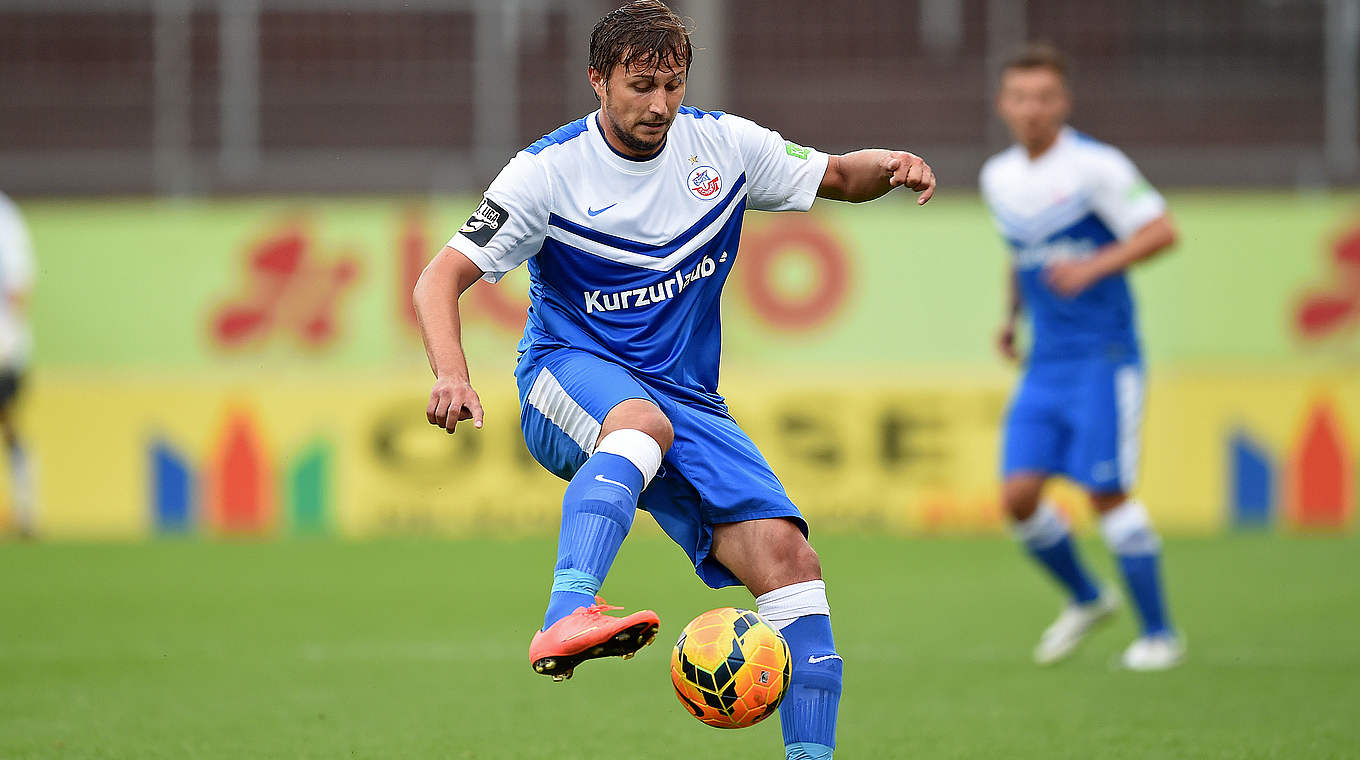 Vier Treffer im Spiel gegen Regensburg: Marcel Ziemer ist Hansas Torjäger © 2014 Getty Images