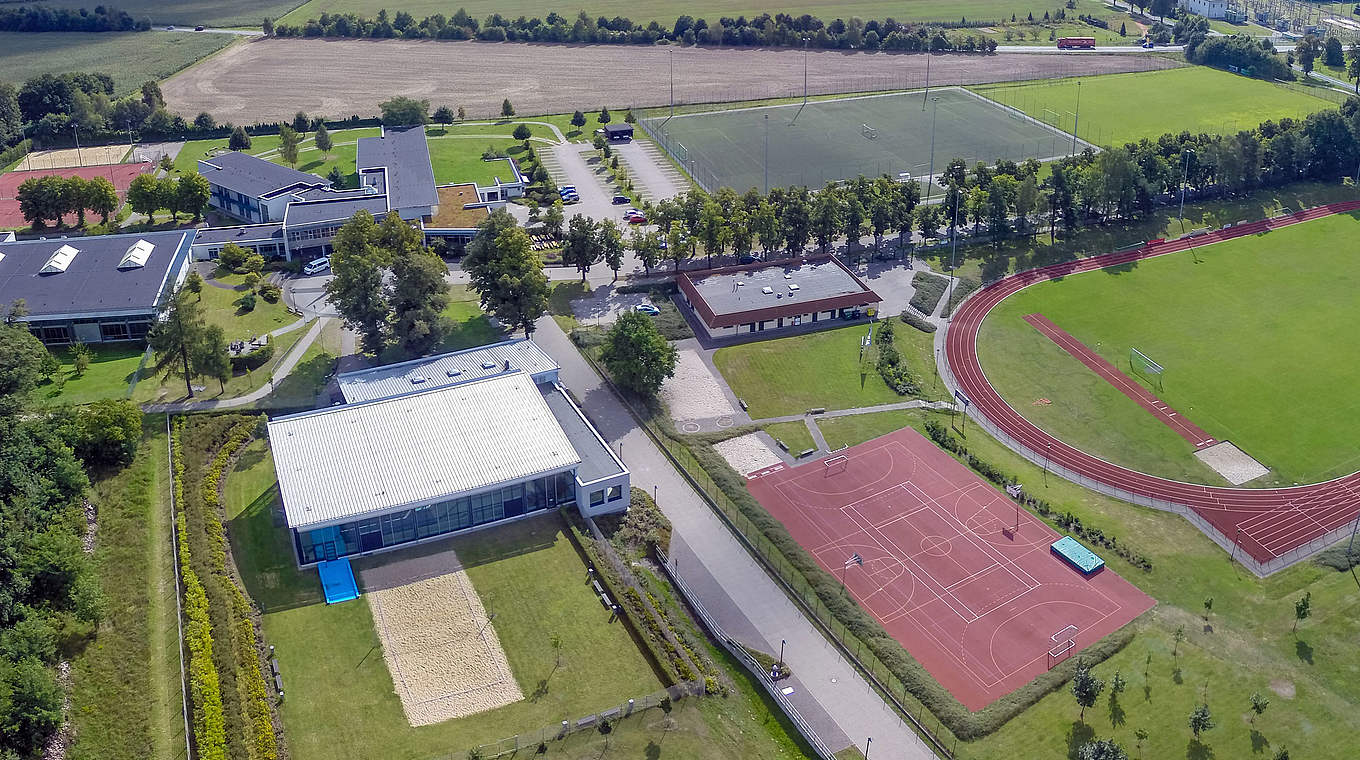 Luftbild: Von der Landessportschule Sachsen-Anhalt © Landessportschule Sachsen-Anhalt
