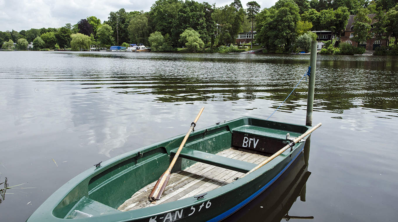 Mit Anbindung an den Wannsee: das Landesleistungszentrum des Berliner FV © sr pictures Sandra Ritschel