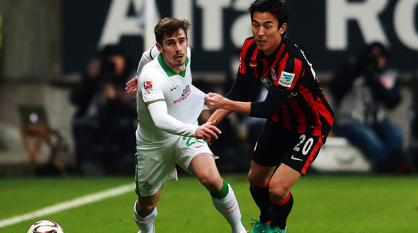 Eintracht romped to victory over Werder Bremen © 2014 Getty Images
