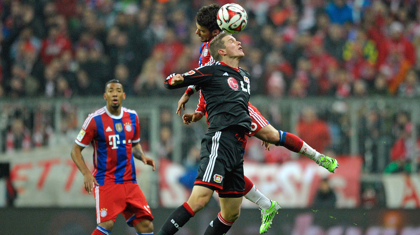 Injured in the big game against Bayern: Lars Bender. © 2014 Getty Images