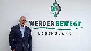 Großes soziales Engagement: Werder und Präsident Klaus-Dieter Fischer © Werder Bremen