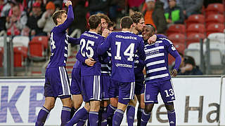 Überzeugender Heimsieg: Osnabrück verweist die Kickers in die Schranken © 2014 Getty Images