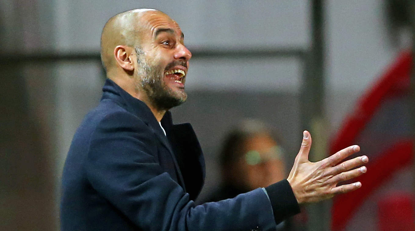 Manager Pep Guardiola: "We play to win" © 2014 Getty Images