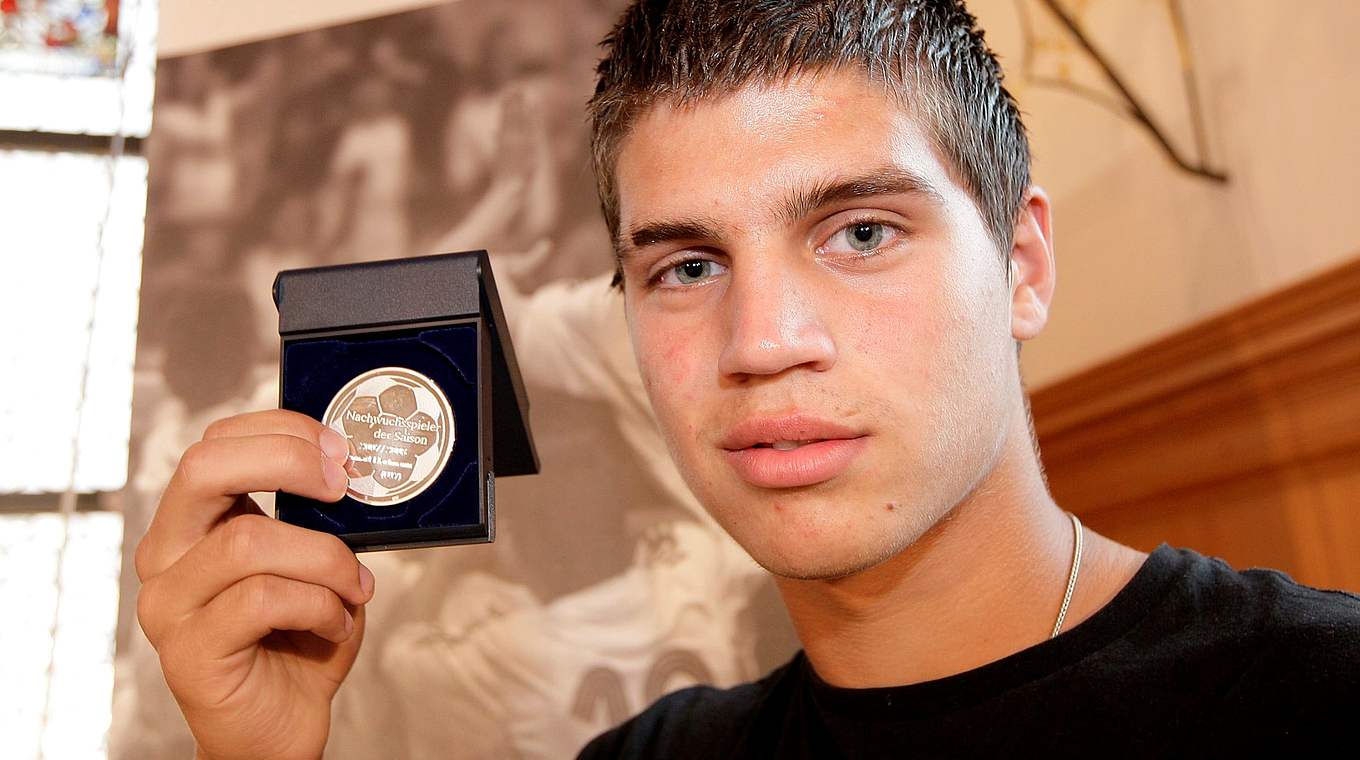 2008 erhielt Hartmann die Fritz-Walter-Medaille in Silber, Gold bekam Toni Kroos... © Getty Images