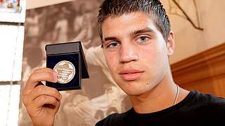 2008 erhielt Hartmann die Fritz-Walter-Medaille in Silber, Gold bekam Toni Kroos... © Getty Images