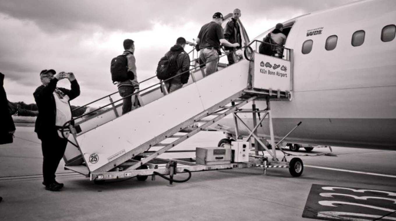 Charterflug nach Georgien: Der Fan Club macht sich mal wieder auf den Weg. © Horst Hamann