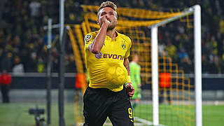 Ciro Immobile will hope to get on the scoresheet again against SVW. © 2014 Getty Images