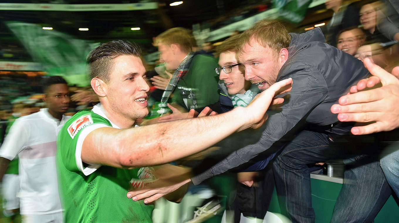 Werders Junuzovic: "Letztendlich entscheiden die Heimspiele" © 2014 Getty Images