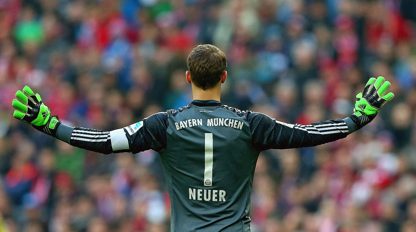 Neuer has picked up several titles at FC Bayern © 2014 Getty Images