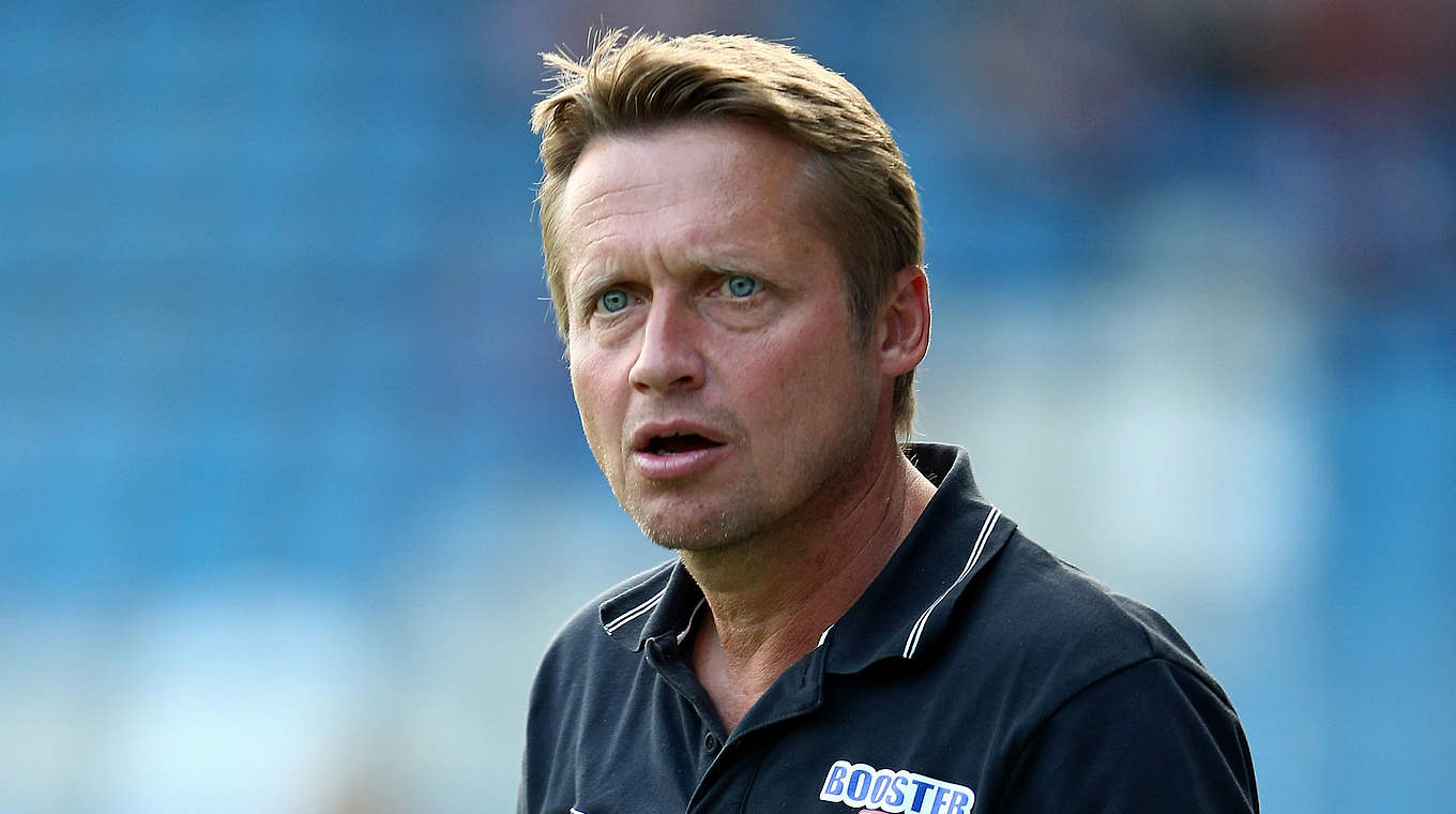 Mindestens drei Spiele lang VfL-Cheftrainer: Frank Heinemann © 2014 Getty Images