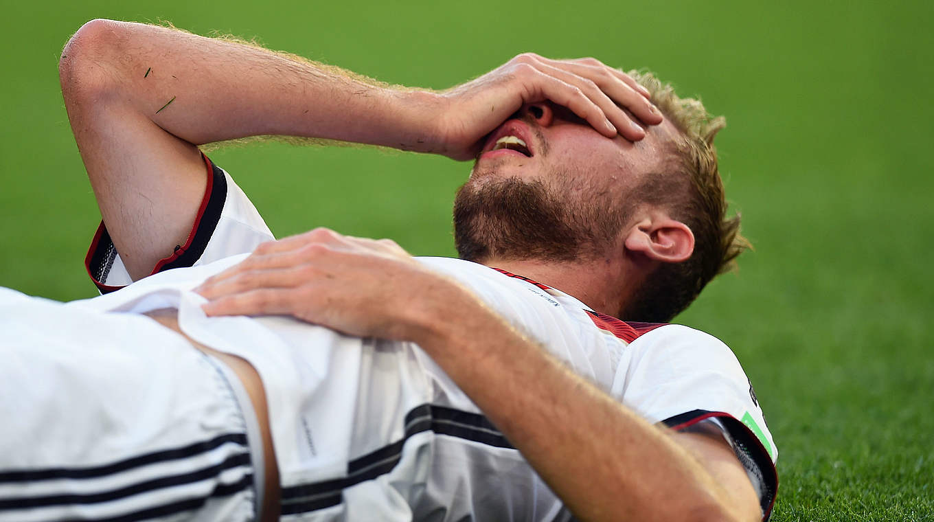 Kramer was disorientated after suffering a concussion in the World Cup final © 2014 Getty Images