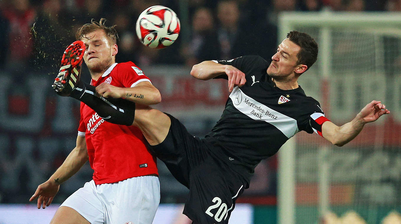 Sein Treffer reichte Mainz nicht zum Sieg: U 21-Nationalspieler Johannes Geis (l.) © 2014 Getty Images