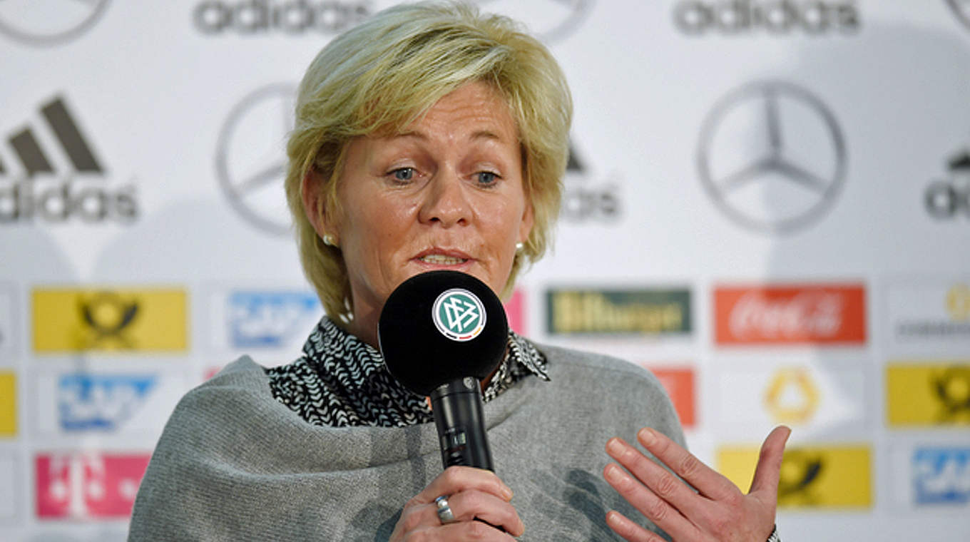 Neid: "I am for expansion as it has a positive influence on women’s football" © GES/Markus Gilliar