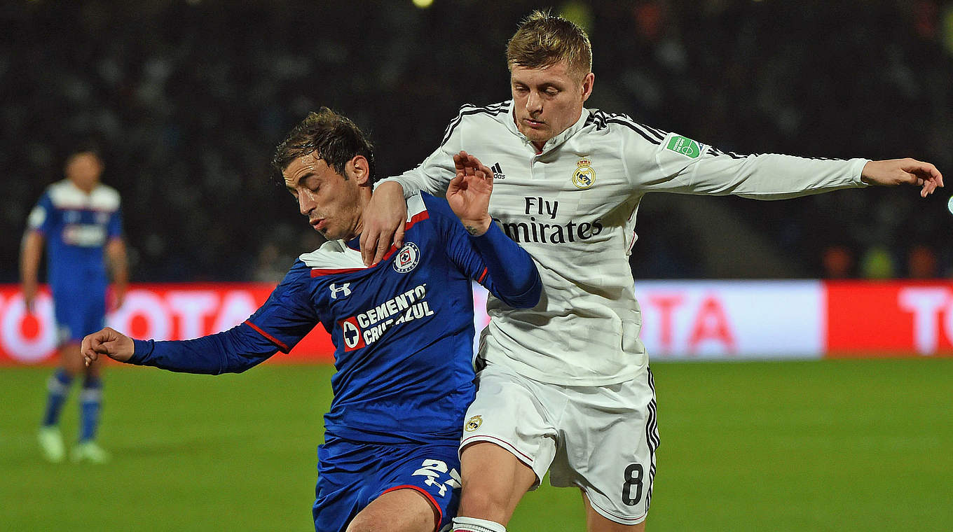 Glänzte erneut als Vorbereiter: Reals Weltmeister Toni Kroos (r.) © afp