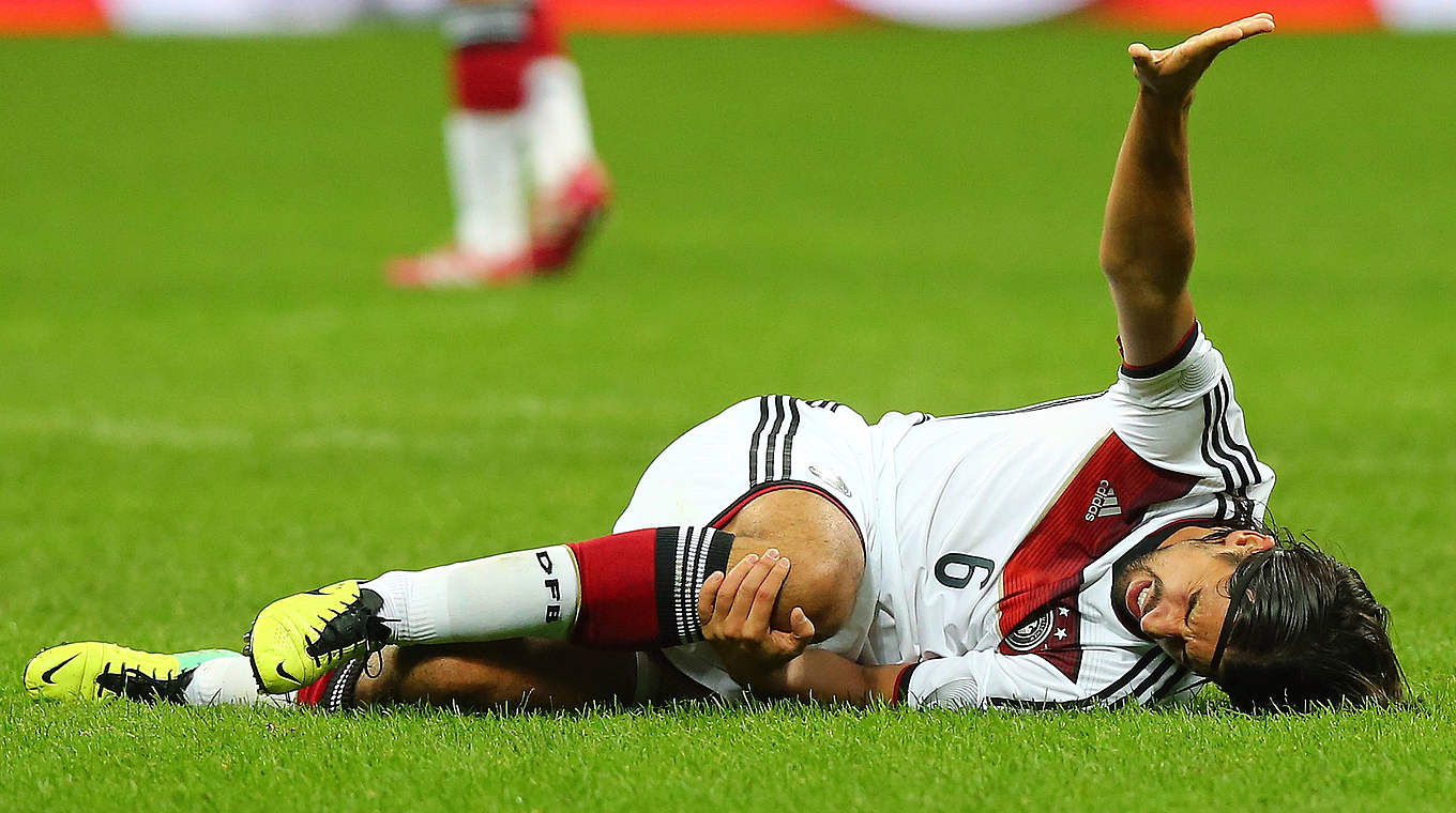 Sami Khedira on his cruciate ligament injury: "I had a lot of luck during rehab" © 2013 Getty Images