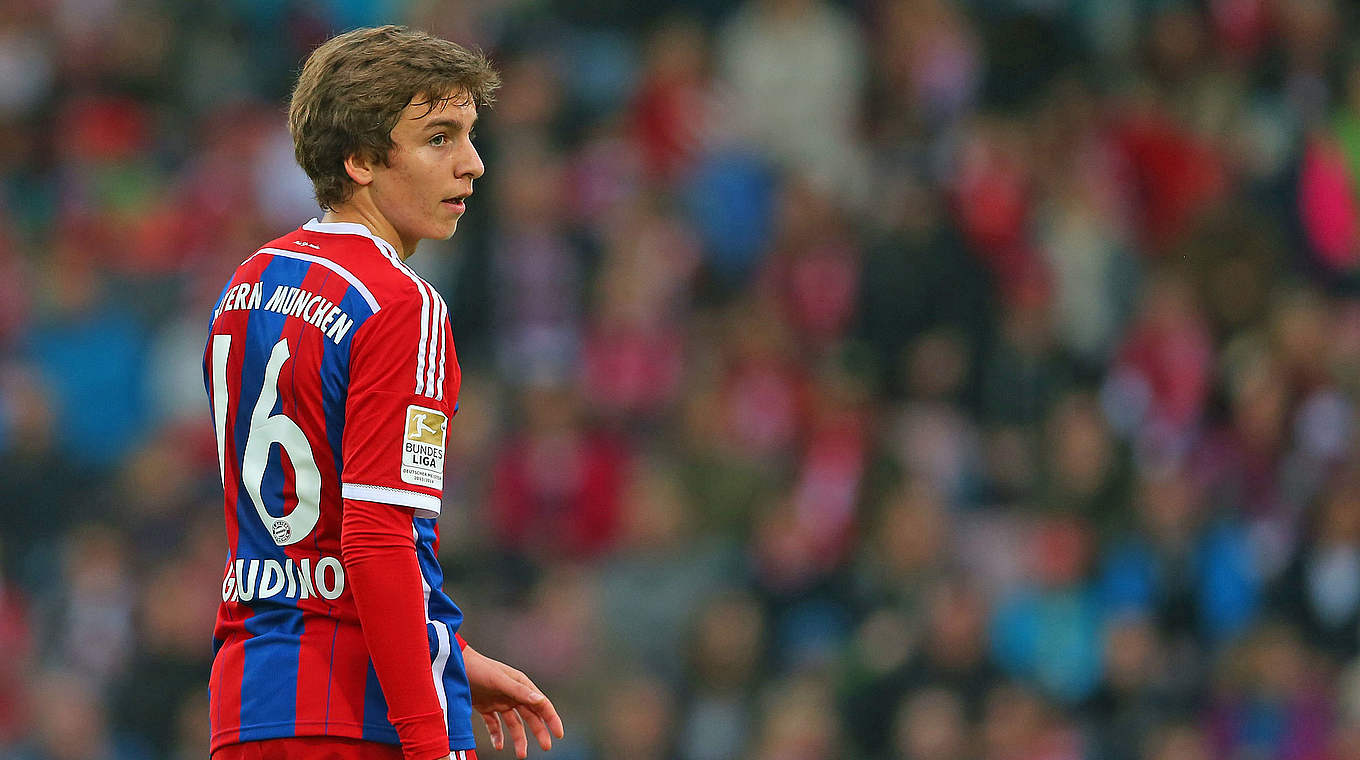 Profivertrag bis 2018 beim FC Bayern: Mittelfeldspieler Gianluca Gaudino © 2014 Getty Images