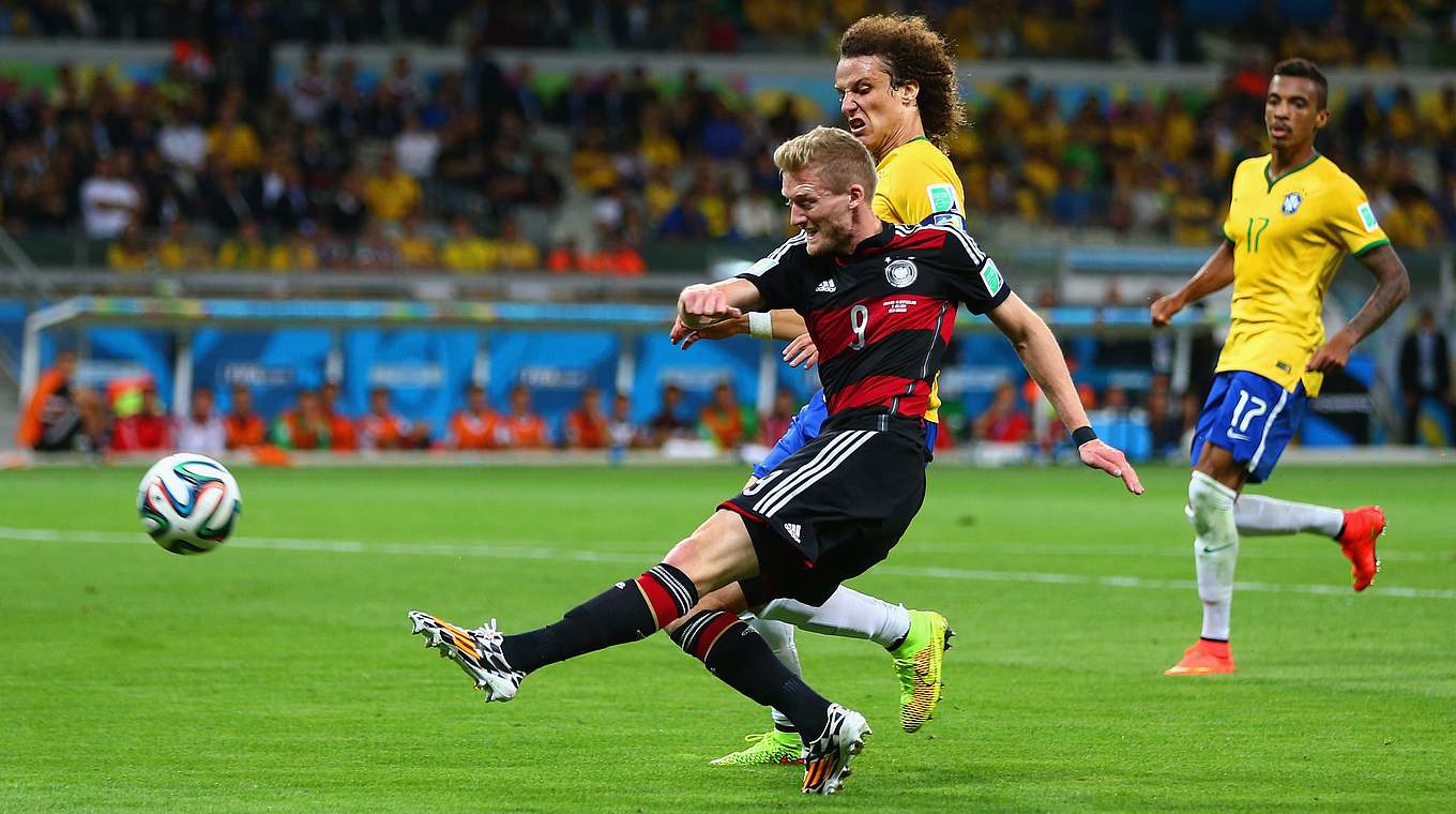 Schürrle nets Germany's seventh in the semi-final © Getty Images