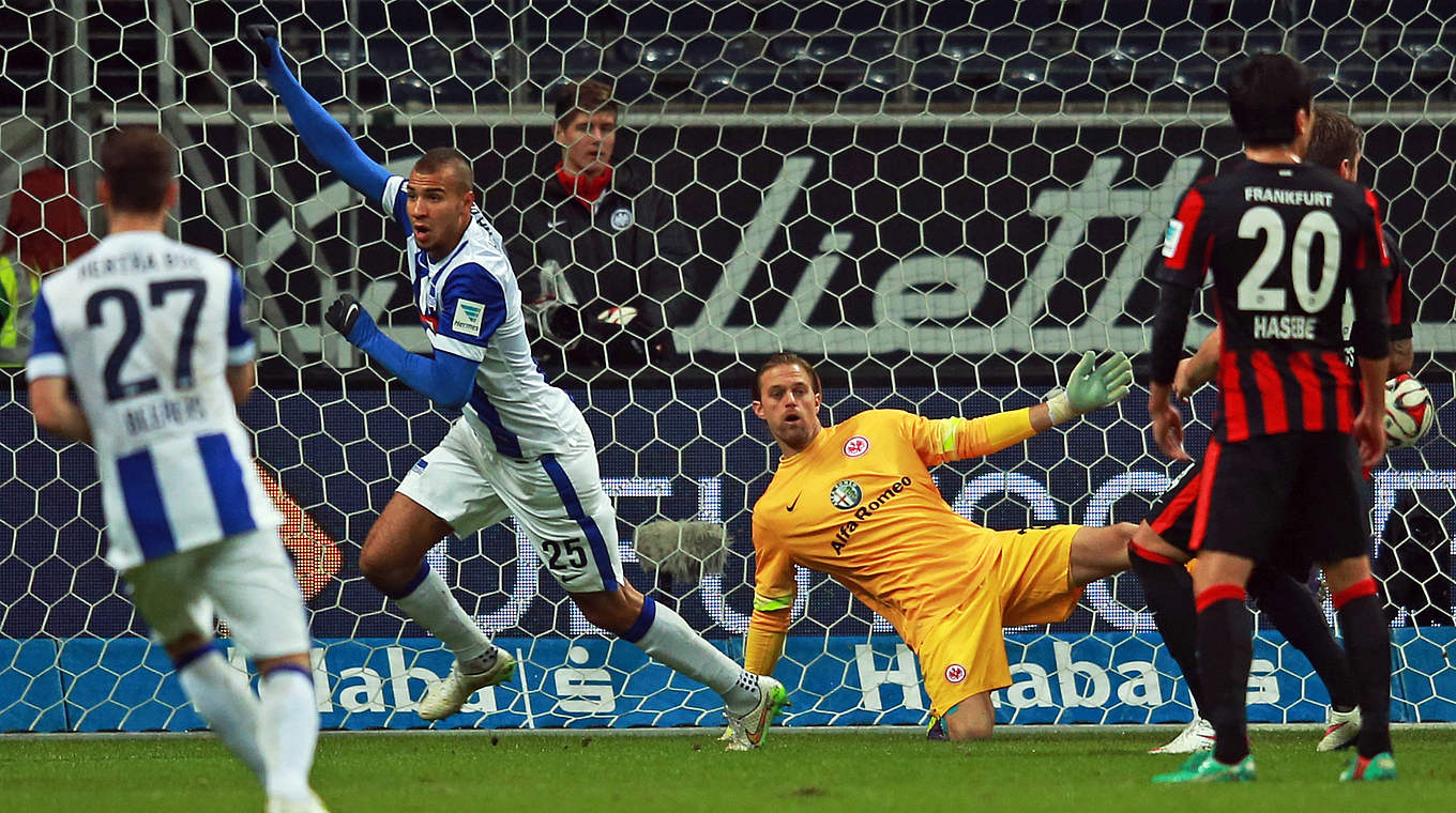 Zu früh gefreut II: Brooks erzielt erstes Berliner Tor © 2014 Getty Images