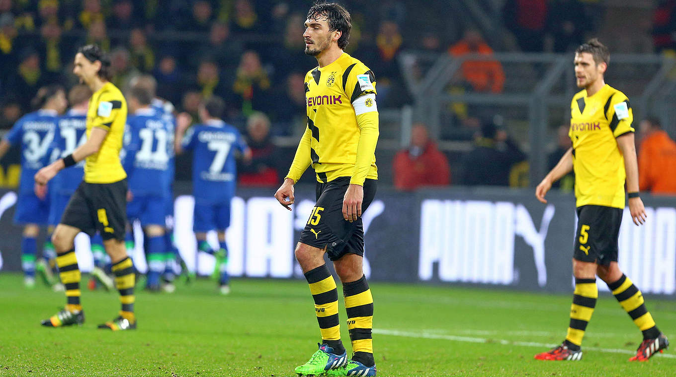 BVB captain Mats Hummels: "Obviously, we are somewhat disappointed" © imago/Thomas Bielefeld