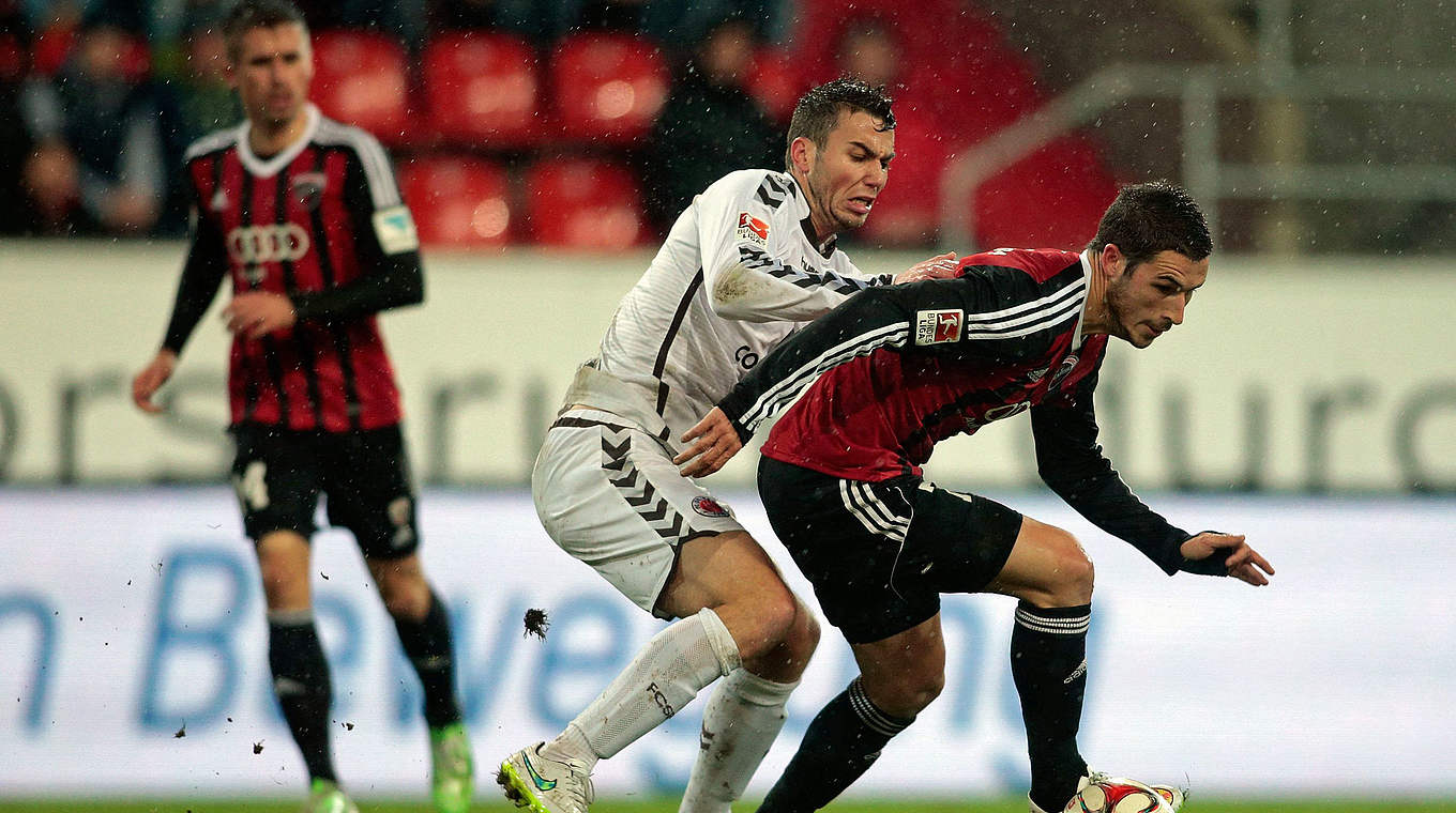 Lassen sich auch von St. Pauli nicht stoppen: Mathew Leckie (r.) und der FCI © 2014 Getty Images