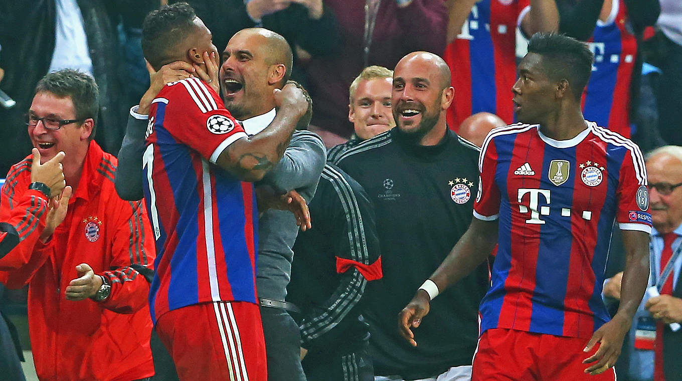 Trainer Pep Guardiola und die Bayern: Wie viele Rekorde fallen zum Hinrundenende? © 2014 Getty Images