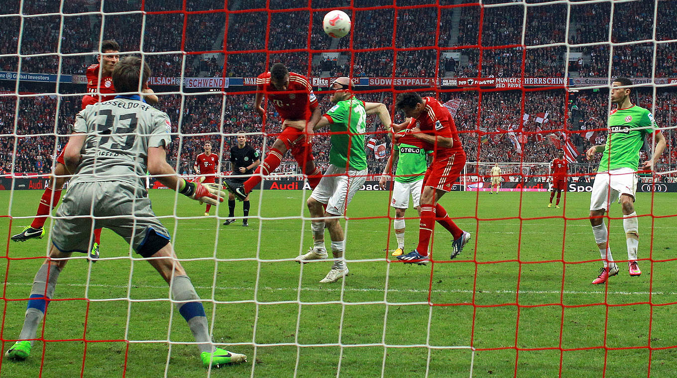 Knoten geplatzt: erstes Bundesliga-Tor im März 2013 © 2013 Getty Images