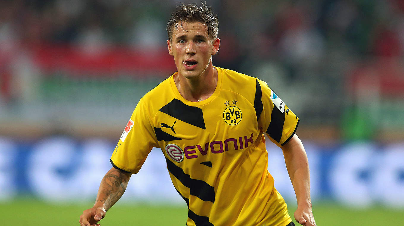 Durm went from a striker to a full back at Borussia Dortmund © 2014 Getty Images