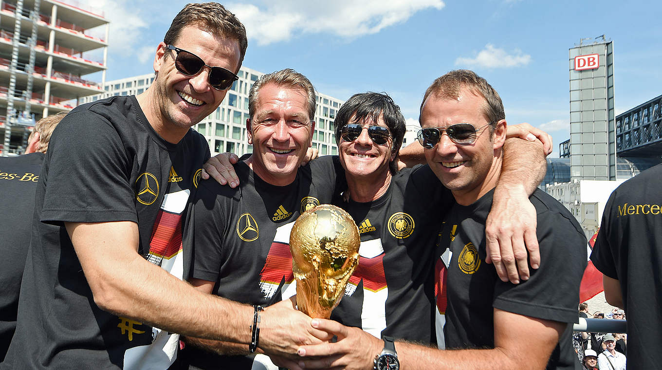 Bierhoff: "We can lay the foundation in 2015 for a possible title in 2016." © 2014 Getty Images
