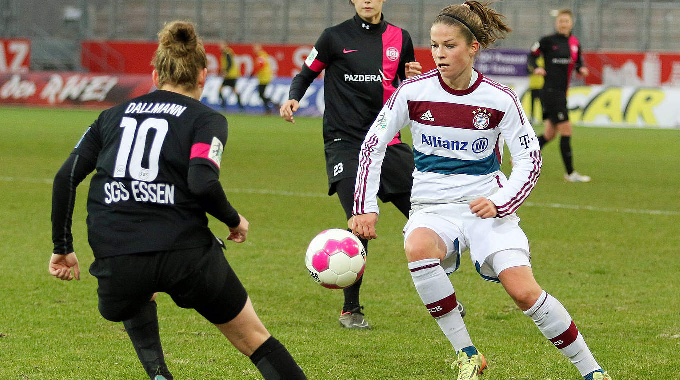 Melanie Lupolz on opponents Frankfurt: "They'll want revenge." © imago/foto2press