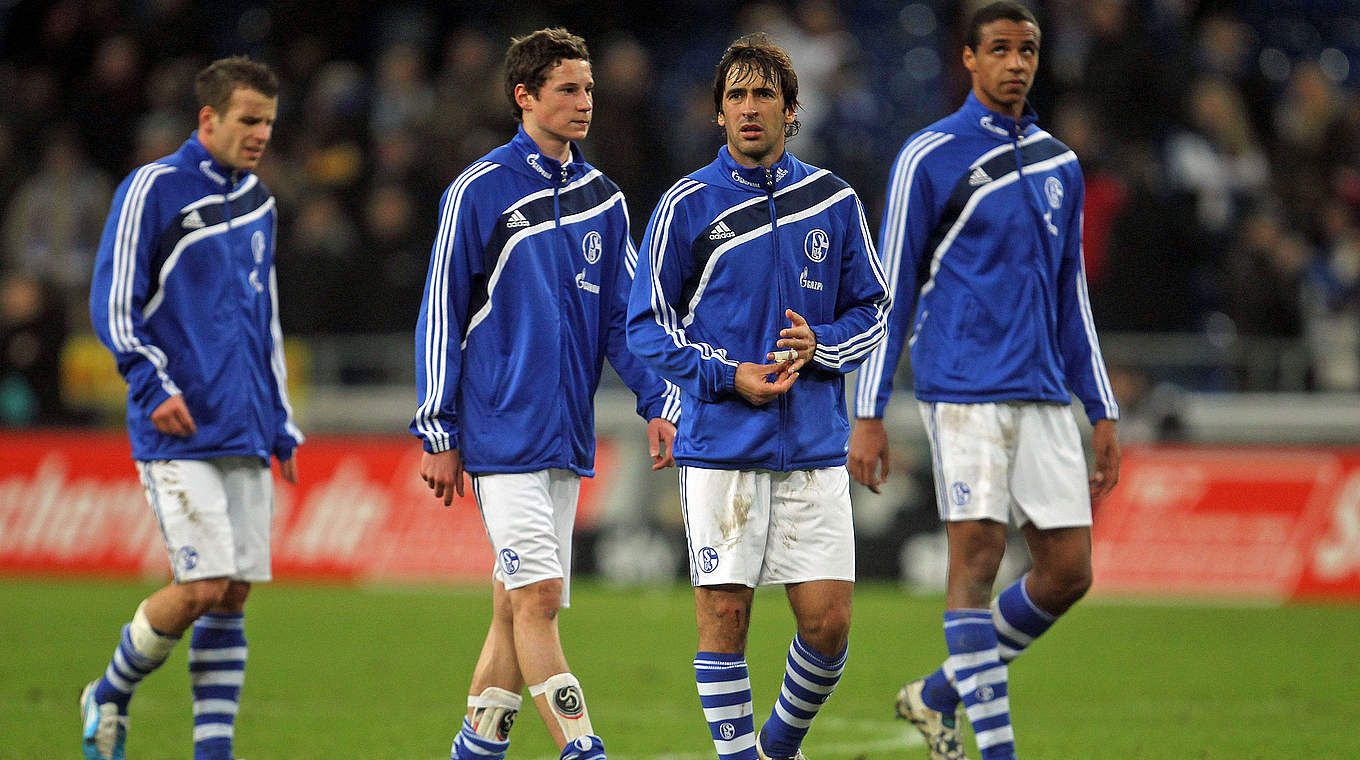 Draxler played with one of his idols, Raul © 2011 Getty Images