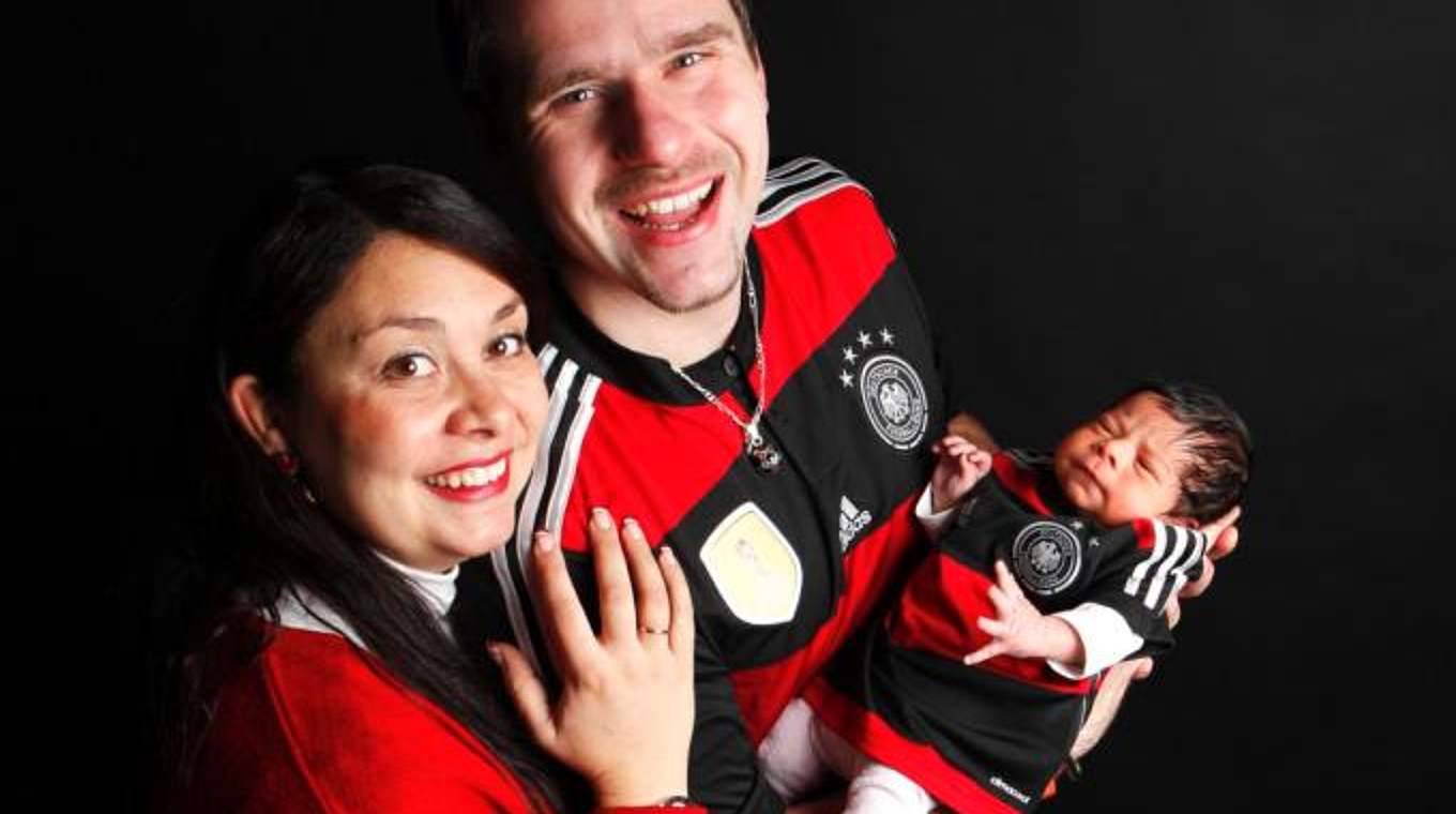 Die Schmidts: Mama, Papa und Mila. © Privat