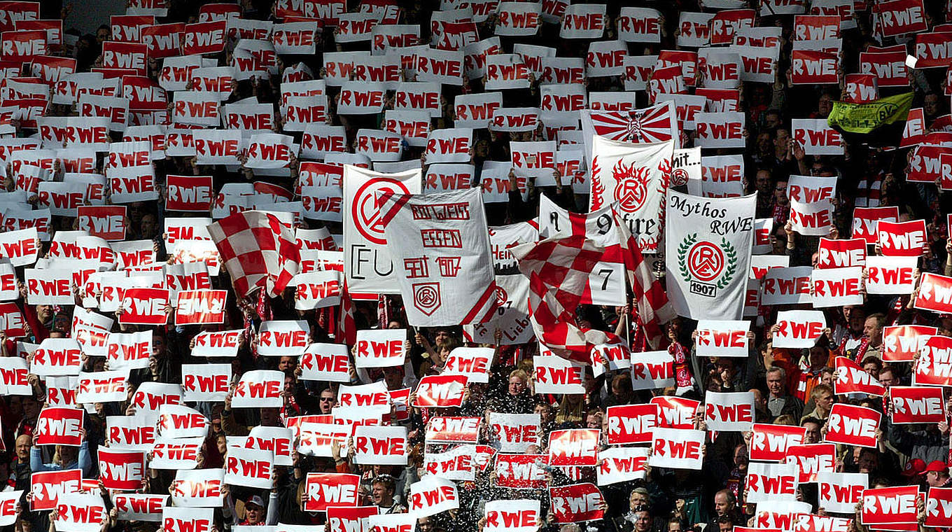 Sorgen regelmäßig für Rekordkulissen: Die Fans von Rot-Weiss Essen © MSPW