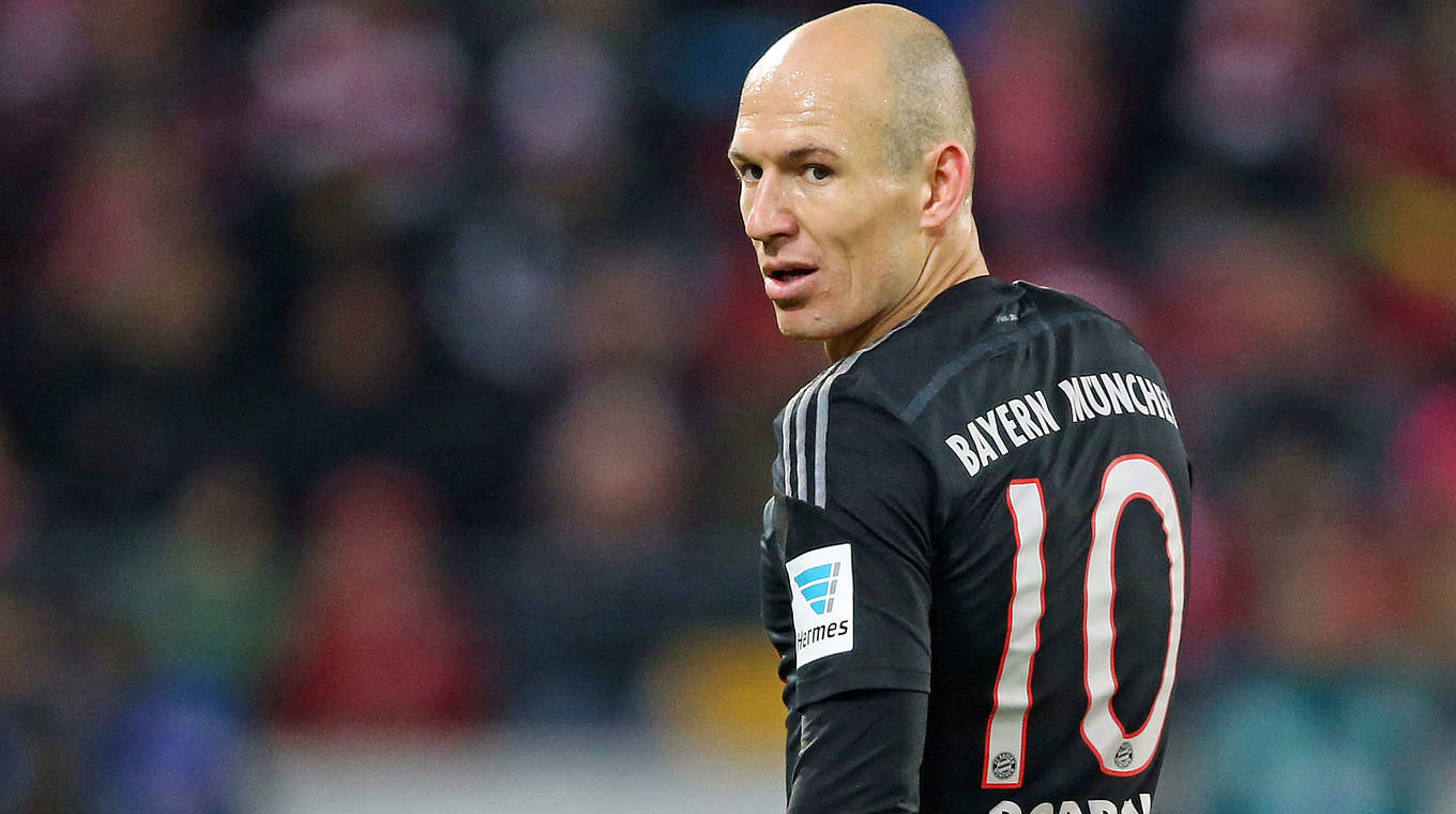 Gelang der "Lucky Punch": Arjen Robben © 2014 Getty Images