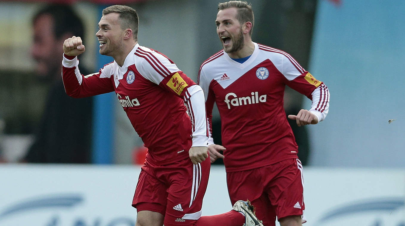 Krause scored for Kiel © 2014 Getty Images